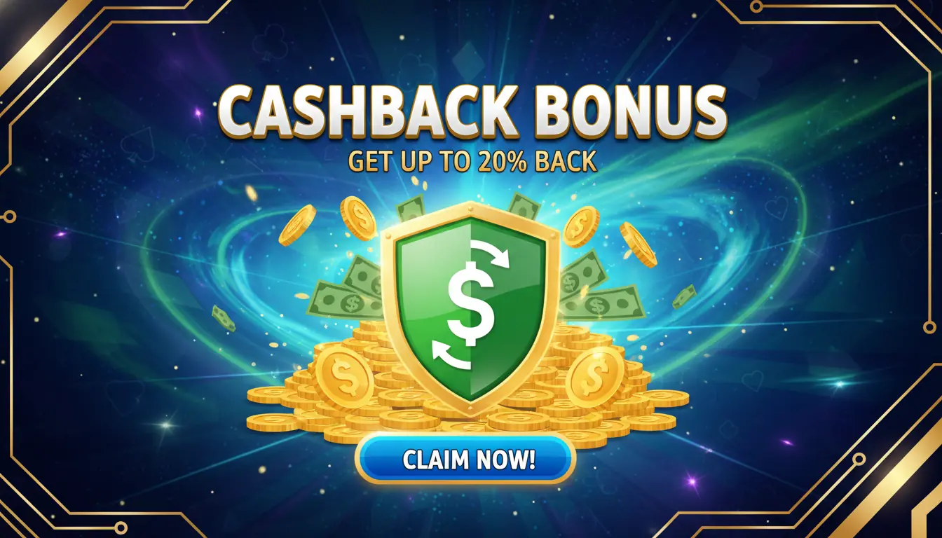 Cashback bonus hos Trickz casino