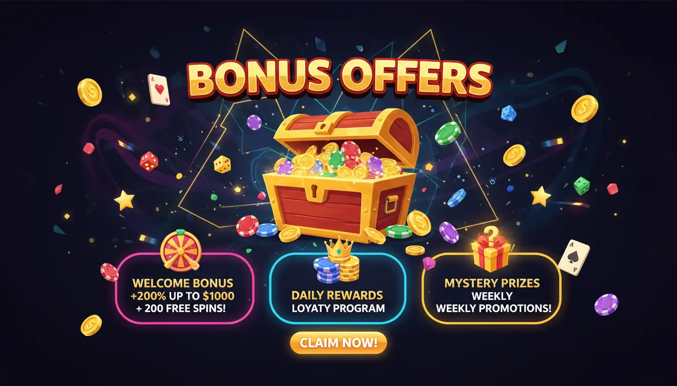 Bonustilbud hos Trickz casino