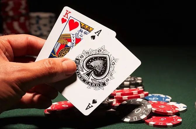 Spil blackjack hos Trickz casino
