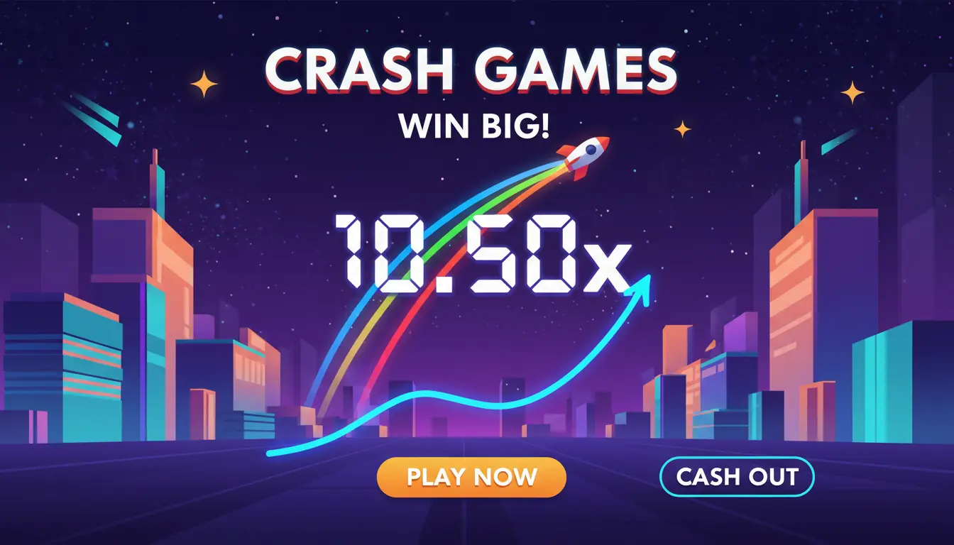Spil crashspil hos Trickz casino